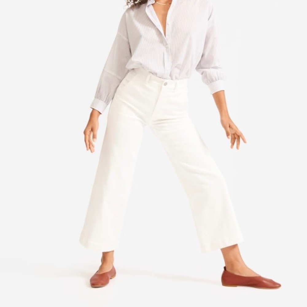 Everlane The Wide-Leg Crop Pant 0